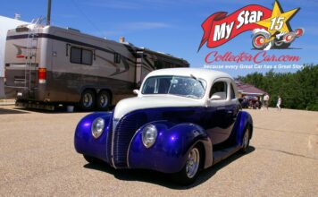 DECEMBER 2024: A 1938 FORD CUSTOM COUPE WAS BUILT FOR LONG ROAD ADVENTURES