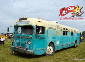 FEBRUARY 2025: A 1958 GMC TDH 5105 BUS HAS AN UNUSUAL POST-RETIREMENT GIG
