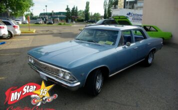 FEBRUARY 2025: THIS 1966 CHEVELLE MALIBU HAS PASSED THROUGH THREE GENERATIONS