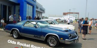THE 30TH ANNIVERSARY OLDSMOBILE ROCKET ROUND UP IN OLDS, ALBERTA