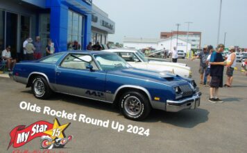 THE 30TH ANNIVERSARY OLDSMOBILE ROCKET ROUND UP IN OLDS, ALBERTA