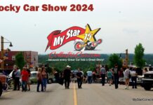 IT WAS A ROCKY MOUNTAIN WAY AT THE ANNUAL WESTERN WHEELS CAR SHOW