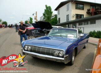MARCH 2025: 1964 LINCOLN CONTINENTAL CONVERTIBLE—THE MISSING FENDER DIDN’T HOLD HIM BACK