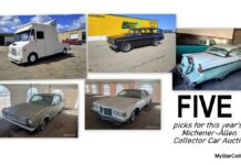 JULY 19 MYSTAR FIVE FOR FRIDAY: FIVE ENTRY LEVEL BUYS AT THIS YEAR’S MICHENER-ALLEN COLLECTOR CAR AUCTION