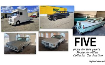 JULY 19 MYSTAR FIVE FOR FRIDAY: FIVE ENTRY LEVEL BUYS AT THIS YEAR’S MICHENER-ALLEN COLLECTOR CAR AUCTION