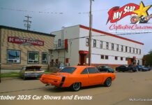 MYSTARCOLLECTORCAR OCTOBER 2025 CAR SHOWS AND EVENTS