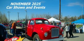MYSTARCOLLECTORCAR NOVEMBER 2025 CAR SHOWS AND EVENTS