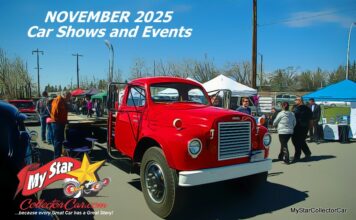 MYSTARCOLLECTORCAR NOVEMBER 2025 CAR SHOWS AND EVENTS