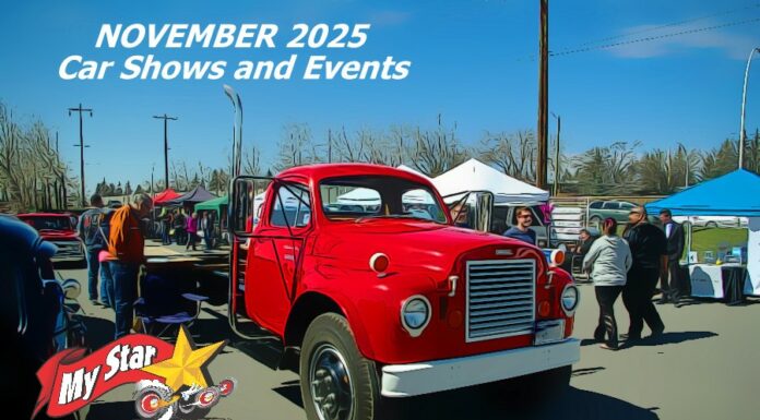 MYSTARCOLLECTORCAR NOVEMBER 2025 CAR SHOWS AND EVENTS