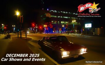 MYSTARCOLLECTORCAR DECEMBER 2025 CAR SHOWS AND EVENTS