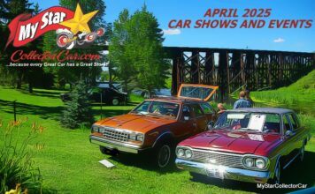 MYSTARCOLLECTORCAR APRIL 2025 CAR SHOWS AND EVENTS