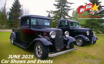 MYSTARCOLLECTORCAR JUNE 2025 CAR SHOWS AND EVENTS