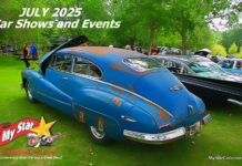 MYSTARCOLLECTORCAR JULY 2025 CAR SHOWS AND EVENTS