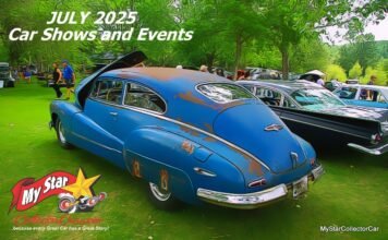 MYSTARCOLLECTORCAR JULY 2025 CAR SHOWS AND EVENTS