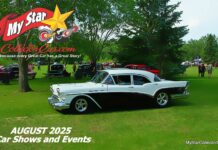 MYSTARCOLLECTORCAR AUGUST 2025 CAR SHOWS AND EVENTS
