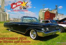 MYSTARCOLLECTORCAR SEPTEMBER 2025 CAR SHOWS AND EVENTS