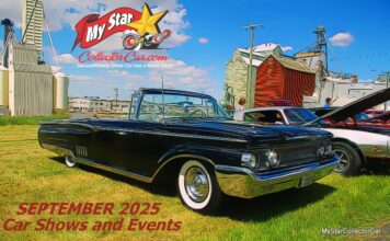 MYSTARCOLLECTORCAR SEPTEMBER 2025 CAR SHOWS AND EVENTS