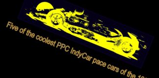 MYSTAR SEPTEMBER 13 FIVE FOR FRIDAY: FIVE OF THE COOLEST PPG INDY CAR WORLD SERIES PACE CARS