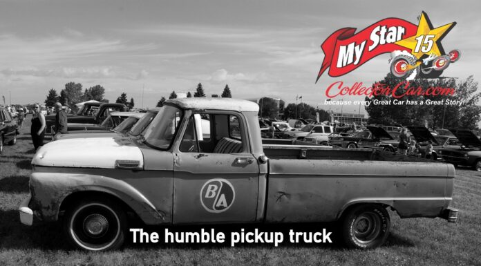 MYSTAR SEPTEMBER 20 FIVE FOR FRIDAY: MYSTARCOLLECTORCAR PICKS FIVE FAMOUS PICKUPS FROM FIVE DIFFERENT DECADES
