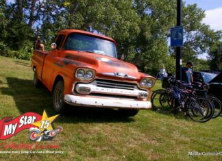 APRIL 2025: A 1958 CHEVY APACHE FLEETSIDE PICKUP HAS A VERY UNLIKELY OWNER