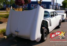 MAY 2025: A 1955 CHEVY 210 IS A RESTO MOD WITH A VERY UNUSUAL CUSTOM TRI-FIVE TRAILER