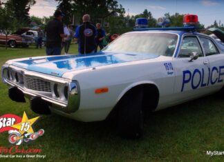 APRIL 2025: 1973 CORONET–A POLICE CAR TRIBUTE TO A LEGEND