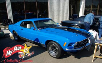 MAY 2025: 1970 MUSTANG MACH I—THE LICENSE PLATE READS ‘EQUES’ FOR A REASON