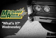 MICHENER-ALLEN AUCTIONEERING AUGUST 28 “WHAT’S IT?” WEDNESDAY