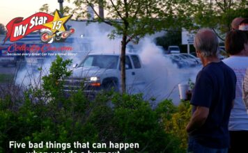 MYSTAR AUGUST 23 FIVE FOR FRIDAY: FIVE BAD THINGS THAT COULD HAPPEN WHEN YOU DO A BURNOUT