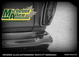 MICHENER-ALLEN AUCTIONEERING SEPTEMBER 11 “WHAT’S IT?” WEDNESDAY