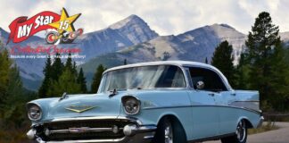 OCTOBER 2024: A 1957 CHEVY BEL AIR 4-DOOR HARDTOP RESTO MOD IS A 21ST CENTURY ROAD WARRIOR