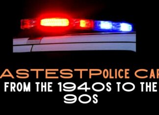 FASTEST POLICE CARS FROM THE 1940S TO THE 1990S