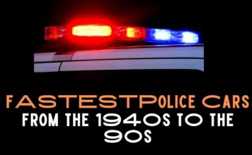 FASTEST POLICE CARS FROM THE 1940S TO THE 1990S