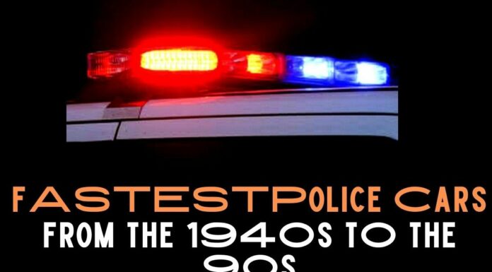 FASTEST POLICE CARS FROM THE 1940S TO THE 1990S