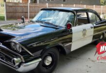 NOVEMBER 2024: ’59 CHP DODGE—A RARE POLICE CLASSIC IS BACK TO HIGHWAY PATROL STANDARDS