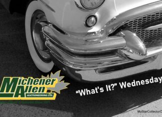 MICHENER-ALLEN AUCTIONEERING OCTOBER 16 “WHAT’S IT?” WEDNESDAY