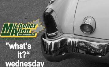 MICHENER-ALLEN AUCTIONEERING OCTOBER 23 “WHAT’S IT?” WEDNESDAY