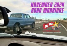 MYSTAR NOVEMBER 2024 ROAD WARRIORS–CLOSING OUT THE SEASON