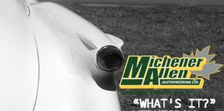 MICHENER-ALLEN AUCTIONEERING NOVEMBER 6 “WHAT’S IT?” WEDNESDAY