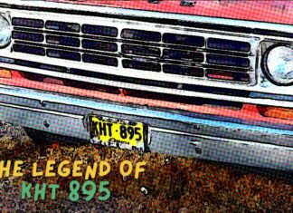 KHT 895…A 1975 LICENSE PLATE WITH A LONG HISTORY IN MY WORLD