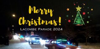 A CHRISTMAS PARADE TURNED INTO A TRIP DOWN SANTA CLAUS LANE IN A 1963 PLYMOUTH