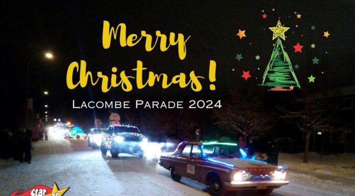 A CHRISTMAS PARADE TURNED INTO A TRIP DOWN SANTA CLAUS LANE IN A 1963 PLYMOUTH