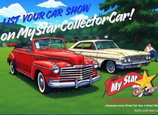 LIST YOUR CAR SHOW ON MYSTARCOLLECTORCAR