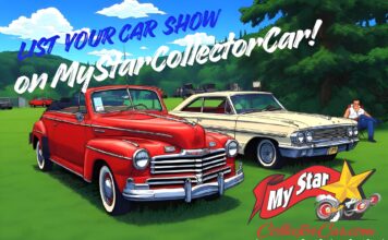 LIST YOUR CAR SHOW ON MYSTARCOLLECTORCAR