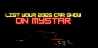 LIST YOUR CAR SHOW ON MYSTARCOLLECTORCAR