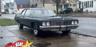 JANUARY 2025: A 1971 BUICK LESABRE SEDAN HAS AN UNUSUAL FEATURE…AND OWNER