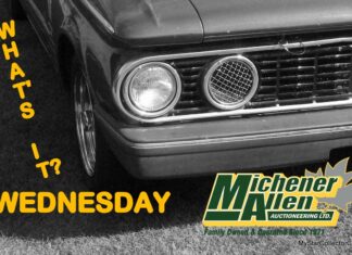 MICHENER-ALLEN AUCTIONEERING DECEMBER 11 “WHAT’S IT?” WEDNESDAY