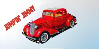 JUMPING JIMMY—A ’34 CHEVY STREET ROD THAT DIDN’T HAVE A SMALL BLOCK CHEVY UNDER THE HOOD