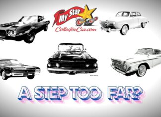 MYSTAR MARCH 14 FIVE FOR FRIDAY: A STEP TOO FAR…WHAT A DIFFERENCE A YEAR MAKES WHEN IT COMES TO FIVE OLD CARS