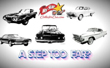 MYSTAR MARCH 14 FIVE FOR FRIDAY: A STEP TOO FAR…WHAT A DIFFERENCE A YEAR MAKES WHEN IT COMES TO FIVE OLD CARS